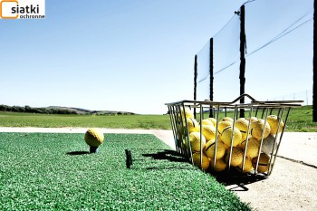 Siatki Jawor - Siatki na strzelnice golfowe, produkowana na wymiar dla terenów Jawora